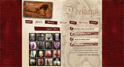 Desktop Screenshot of deekaystattoo.com